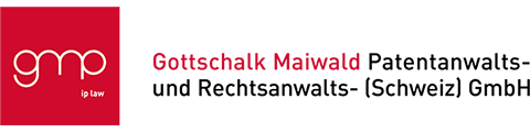 Gottschalk Maiwald Patentanwalts- und Rechtsanwalts- (Schweiz) GmbH | Splügenstrasse 8, CH-8002 Zürich